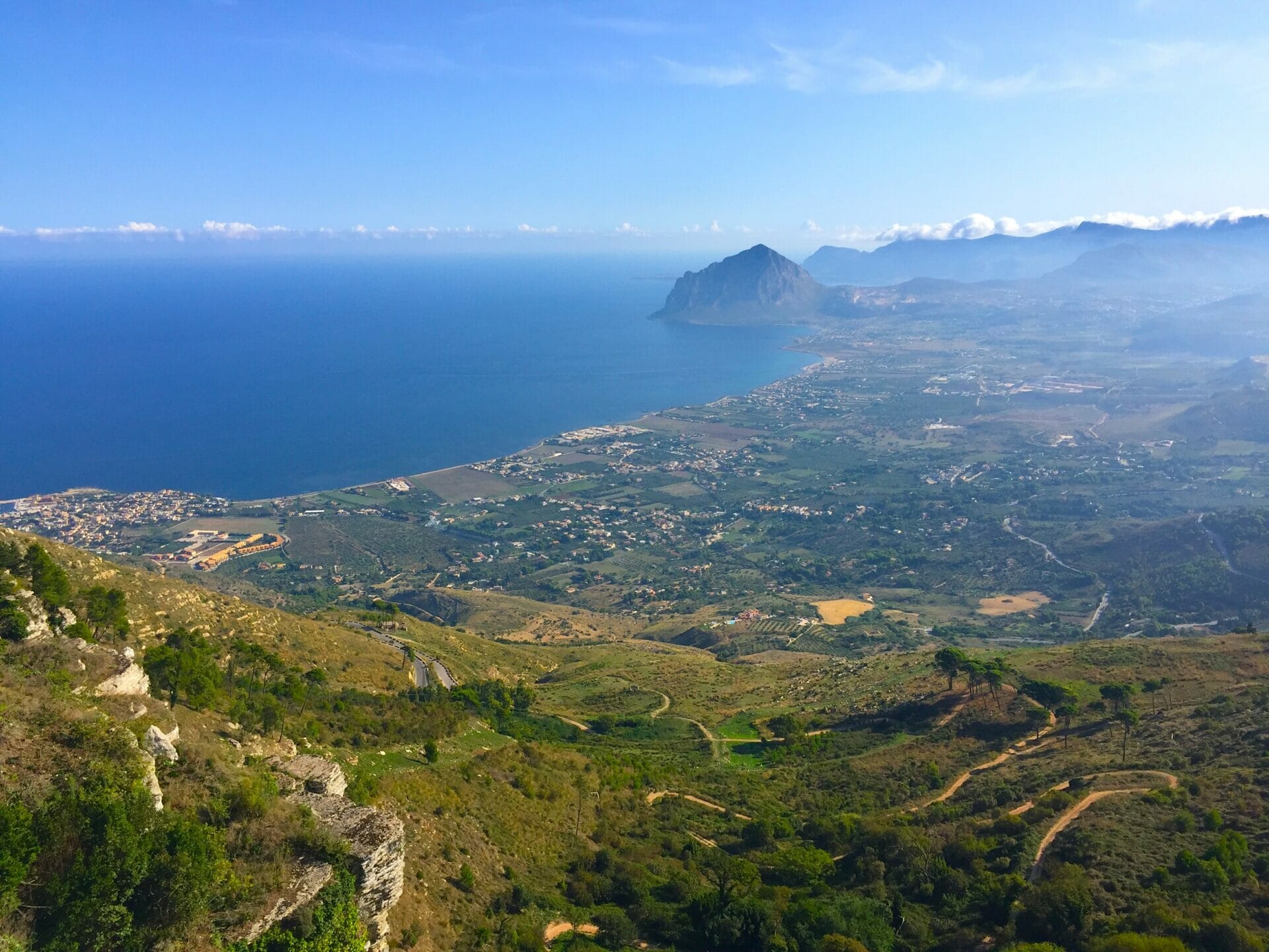 Riserva Naturale Monte Cofano e San Vito lo Capo - Vista da Erice