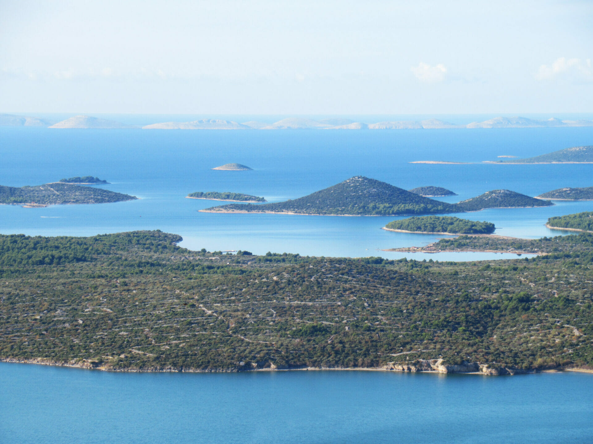 View over the Kornati Islands