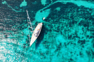 Sailing Yacht Elton Trident aereal