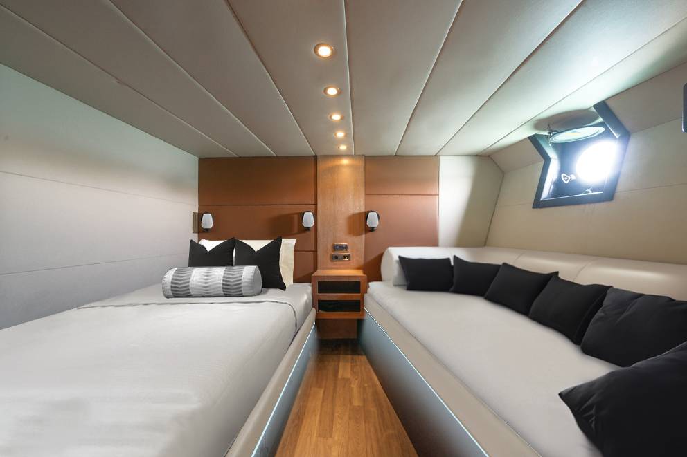 Motor Yacht Gemaya - Abeking Rasmussen - twin cabin