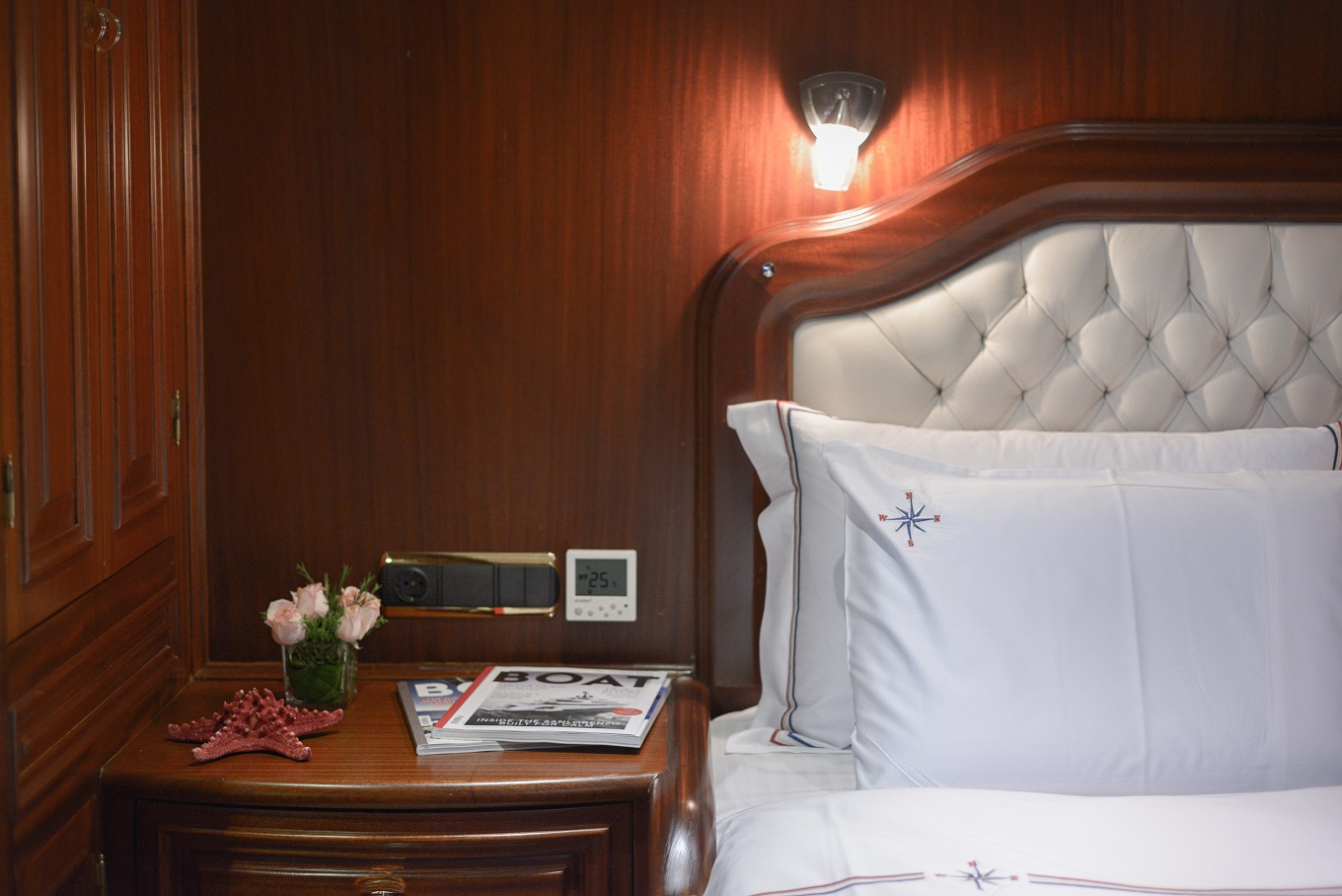 Lady Christa gulet for charter - guest cabin